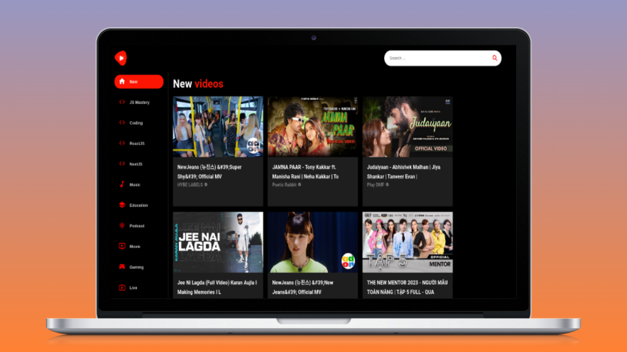 Project ReactTube